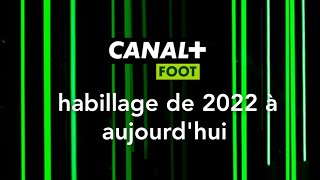 habillage de canal plus foot de 2022 à aujourd'hui !