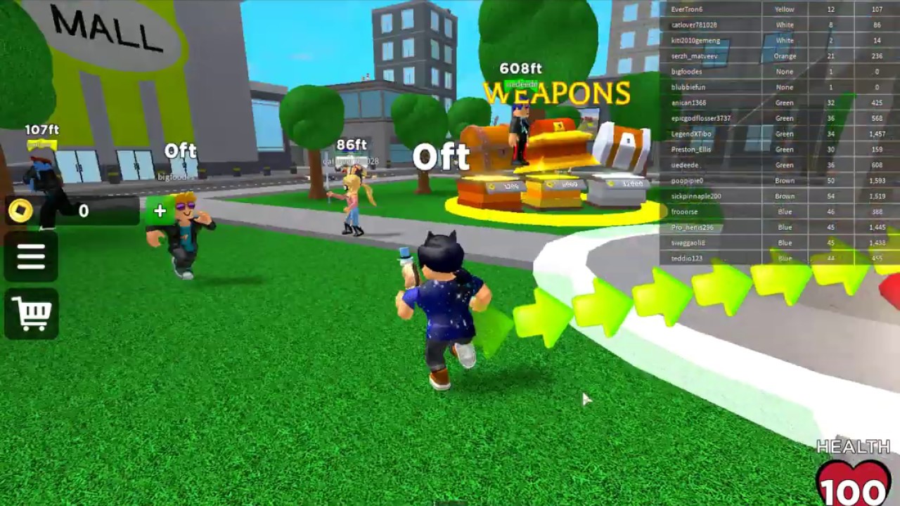 Playing Roblox Ninja Simulator - 