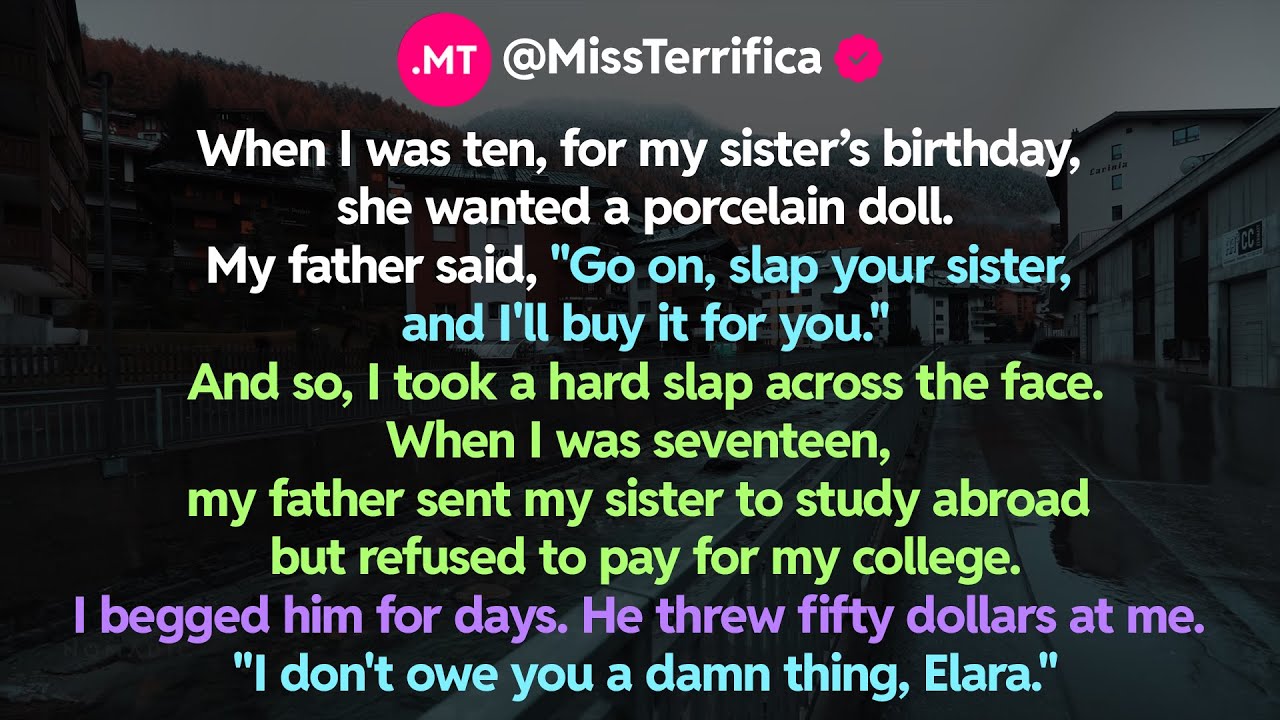 Когда мне было десять, сестра хотела на день рождения фарфоровую куклу. Отец сказал...