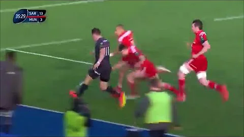 Chris Wyles clever and skilfully executed kick cre...