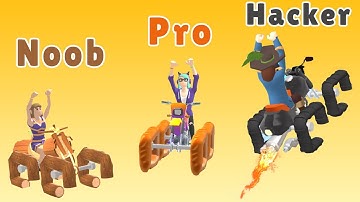 NOOB vs PRO vs HACKER - Scribble Rider!