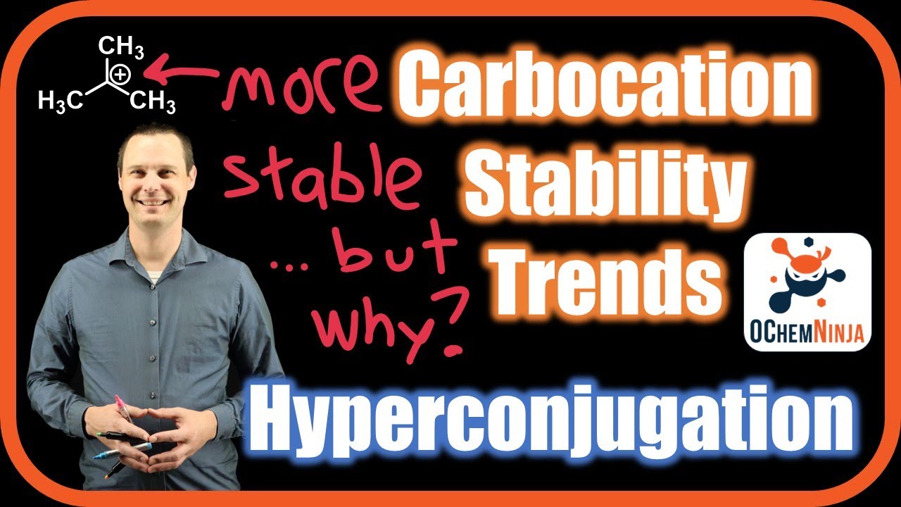 Carbocation Stability Made Easy: Hyperconjugation Explained