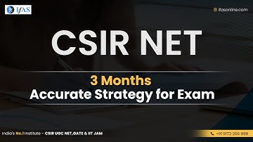 3 Months Strategy for CSIR NET Chemical Science | CSIR NET Preparation Strategy for Beginner