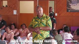 Samoa culture 🇼🇸 🇼🇸 Lauga Faasamoa, Faatau, Faafetai