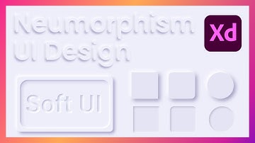 Neumorphism Design in Adobe XD | Soft UI Design #neumorphism  😍👍
