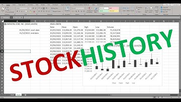 EXCEL - New STOCKHISTORY Function available to all Office 365 subscribers