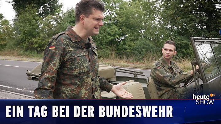 STILLGESTANDEN! Lutz und Fabian bei der Bundeswehr | heute-show
