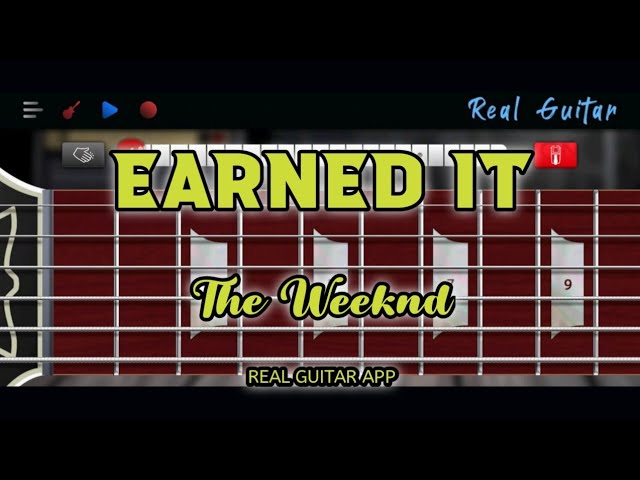 earned it - the weeknd (guitar cover) #earnedit #theweeknd