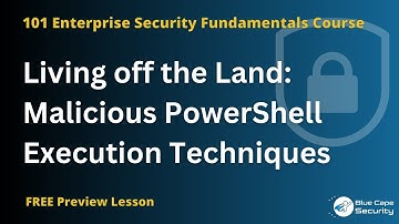 Malicious PowerShell Execution Techniques