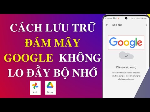 Video: Làm cách nào để lưu ảnh vào đám mây trên Android?