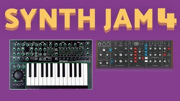 Analog Synth Jam 4 w/ Roland System 1, Behringer Model D & Ableton