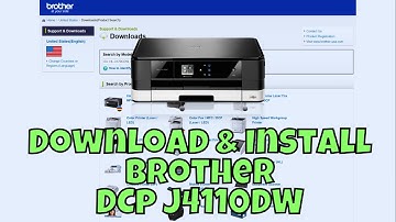 How To Download & Install Brother DCP J4110DW Printer Driver in Windows 10/11