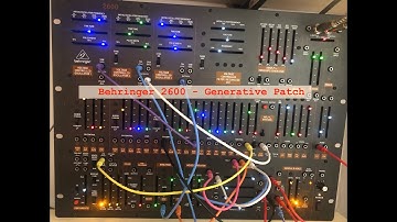 Behringer 2600, 1st generative patch