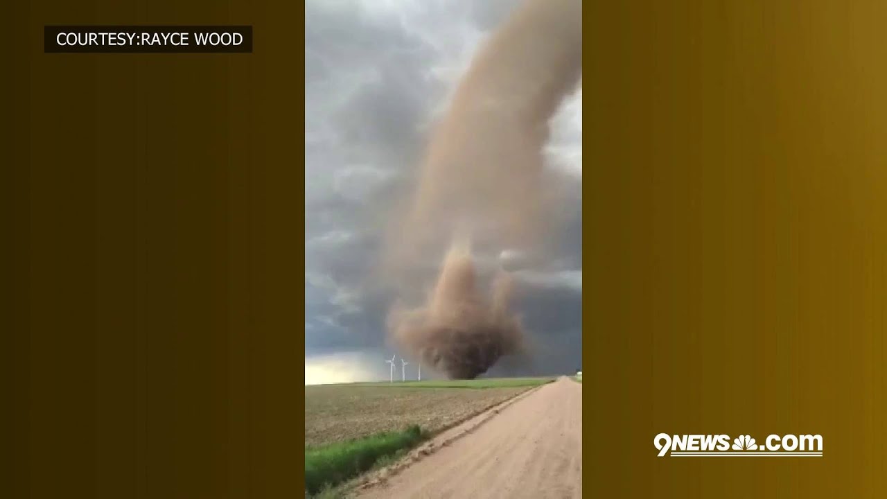 AMAZING tornado video near Peetz, Colorado YouTube