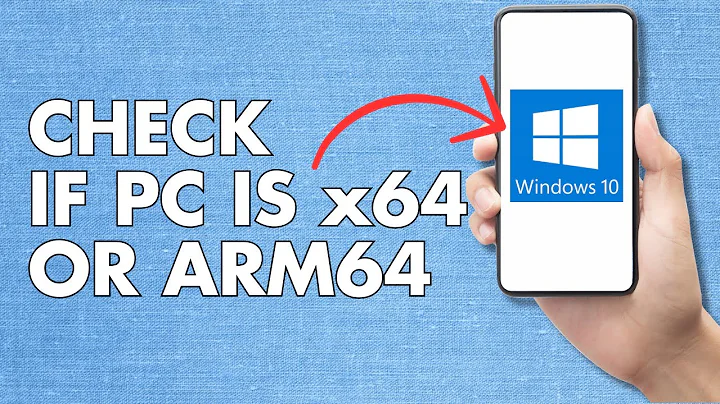 How To Check If My PC Is x64 Or ARM64 - Windows 10 | Easy Guide
