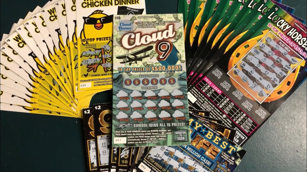 10 Cloud 9 Bonus area Winners!!! Pa lottery scratch offs YouTube