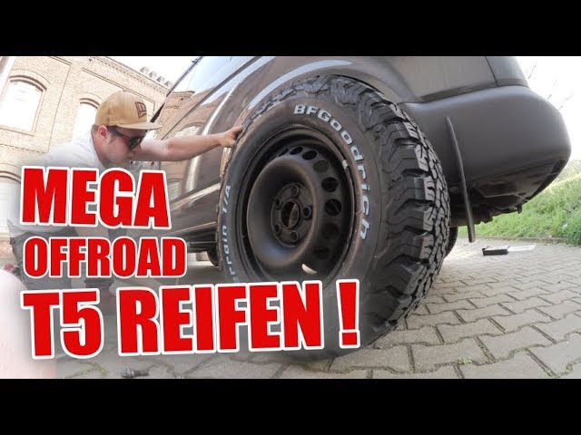Blaulicht und fette Reifen am VW T5 ! #Teil13 | ItsMarvin - YouTube