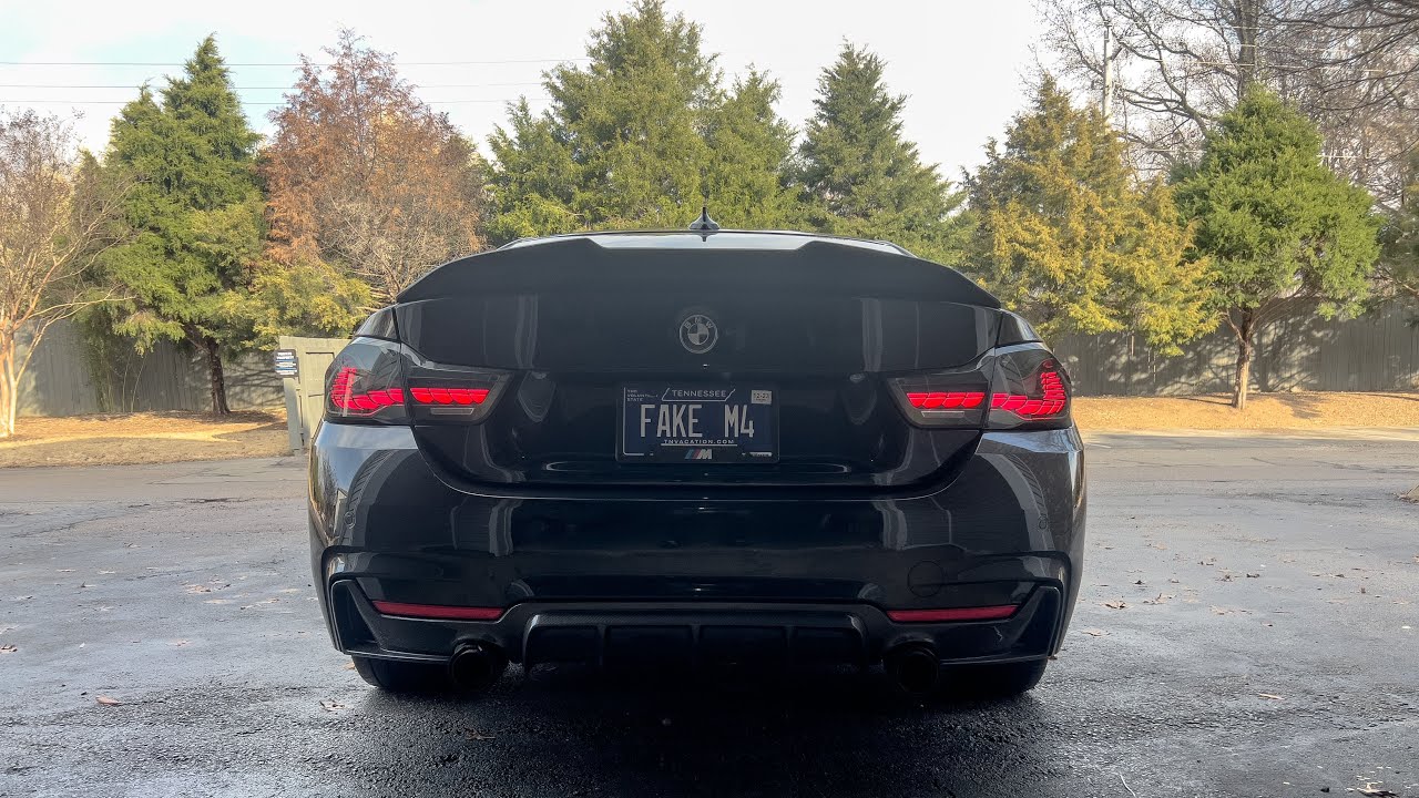 New Exhuast Clip With VRSF Downpipe and Muffler Delete!! (BMW F32 440i)