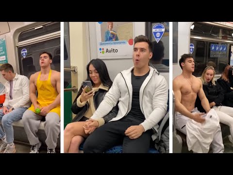 УВОДИТ ЧУЖИХ ДЕВУШЕК В МЕТРО/ПРАНК/РЕАКЦИЯ #1 #пранк #shorts #реакция #tiktok