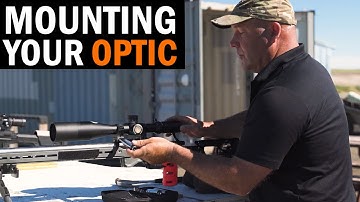 Mounting Your Optic with Nationally Ranked Precision Rifle Shooter Scott Satterlee
