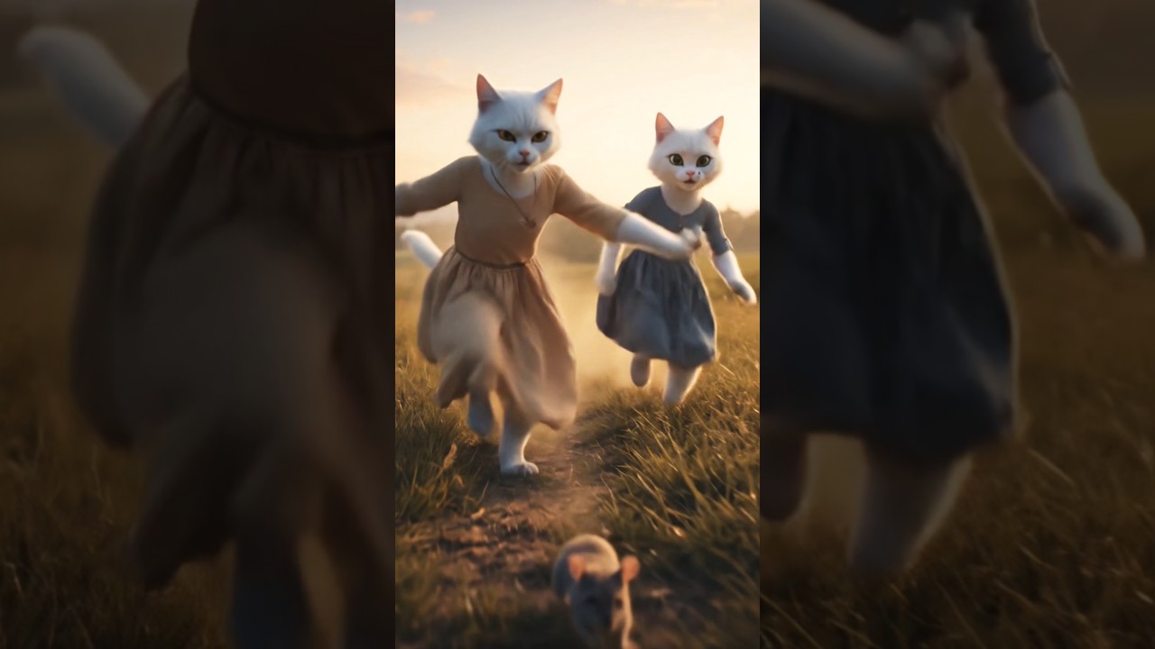 Cat Sisters Hunting Together 😺🎬 || Hindi Kahani || New Story || Short cat story