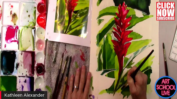 Nailing a Vibrant Floral with Kathleen Alexander
