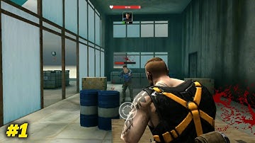 Gun War: 3D Shooting Games - Zone 1 (Mission 1-9) Gameplay Walkthrough Part 1