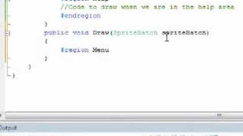 New XNA - Paddles Finishing the Menu Screen P2