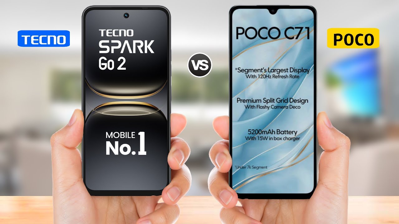Tecno Spark Go 2 vs Poco C71 || Full Comparison