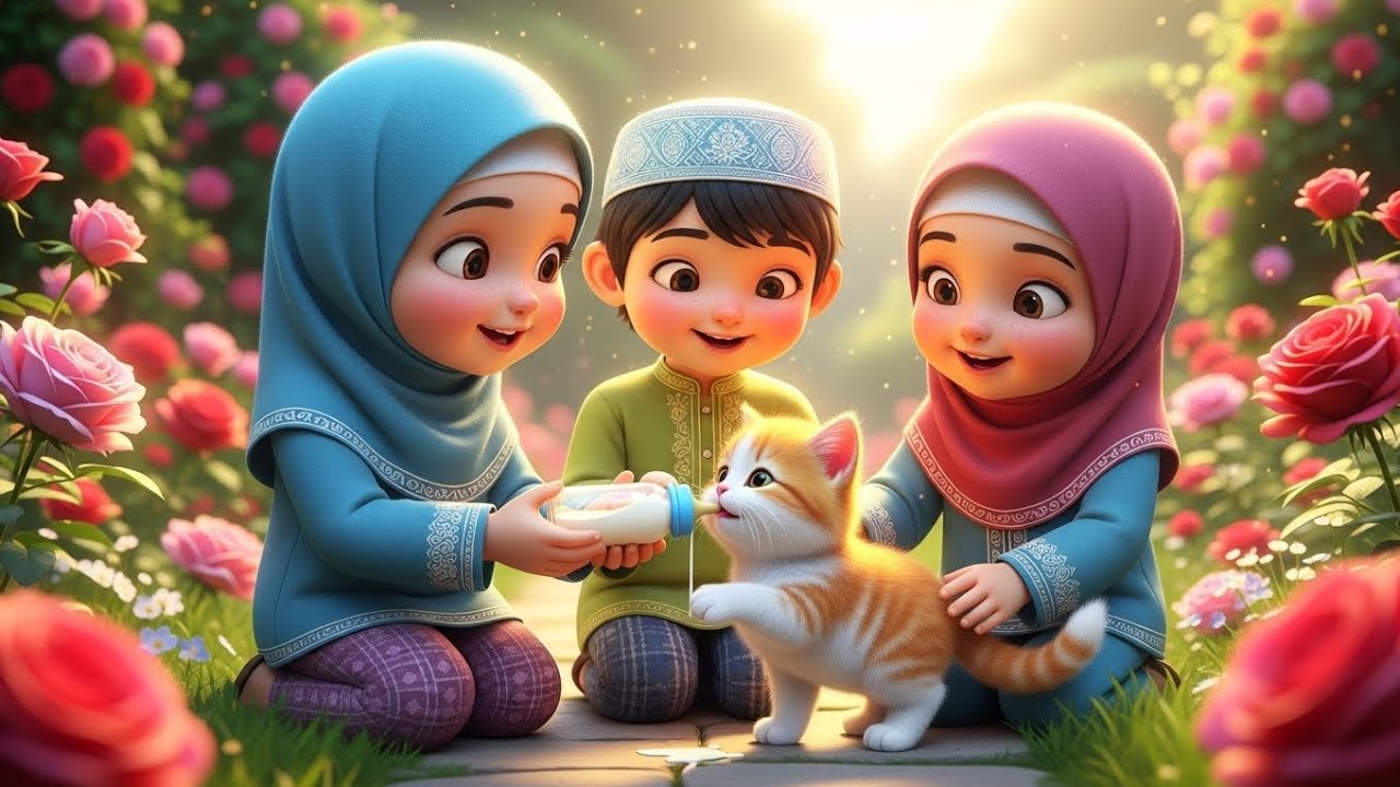 Alhamdulillah 💫 Subhanallah 🕋 Allahu Akbar 🕌 La ilaha illallah | Muslim Lullabies Dhikr Song for Kid