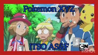 Season 5 Ash, Serena, And Clemont In Pokemon Xyz