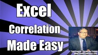 How to Use Correlation in Excel - Data Analysis Tools & Correlation Matrix Tutorial