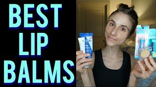 BEST LIP BALMS for HYDRATION & SPF: dermatologist's review 💄💋