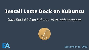 Latte Dock on Kubuntu - Initial Installation and Configuration