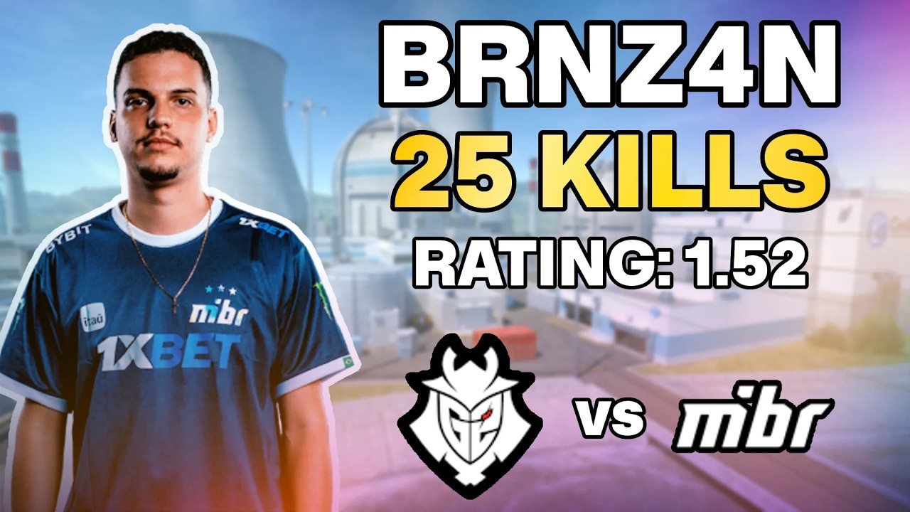 💀 BRNZ4N POV: NUKE TAKEOVER vs G2! | PGL Astana 2025