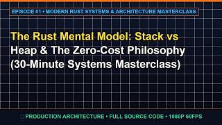 Modern Rust Systems: Complete Architecture Deep Dive & Advanced Systems Roadmap