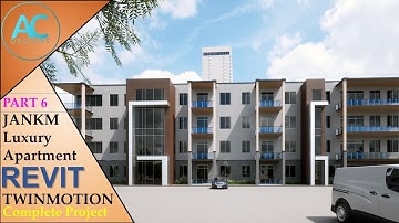 JANKM Luxury Apartment | Part 6 | Complete Step By Step Project | Revit and Twinmotion Tutorial