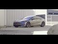 Tesla Model S Plaid // Wrapped in 3M Satin Dark Grey // Vossen Wheels