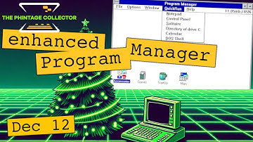 Enhancing the Window 3.1 Shell: Plug-In for Program Manager [#TPCXmas24 Part 12]