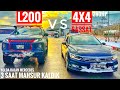 DAĞDA MAHSUR KALDIK! | 4X4 VW PASSAT 2.0 TDI 280HP 4MOTİON VS MITSUBISHI L200 | EFSANE KAR VİDEOSU