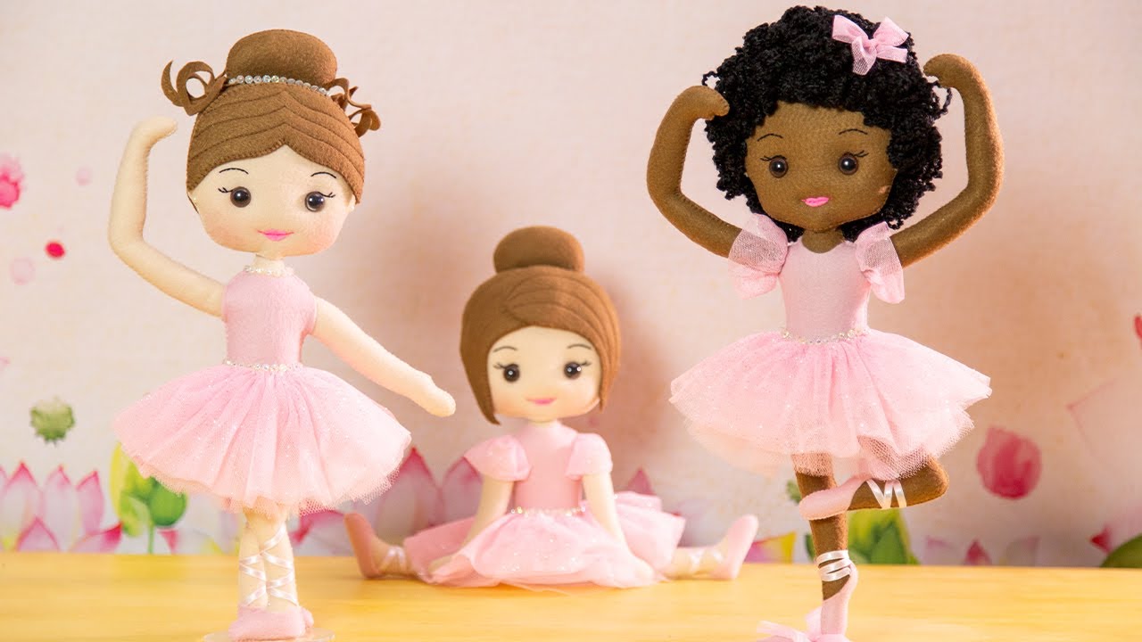 Curso para mães renda extra: curso de Bailarinas em Feltro