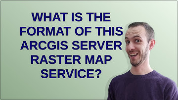 Gis: What is the format of this ArcGIS Server raster map service?