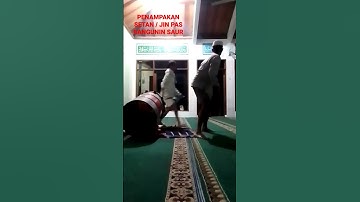penampakan setan / jin pas bangunin sahur tadi  #funny #jin #setan #yangagung #fyp