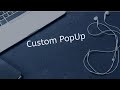 How to create custom popup in swift IOS