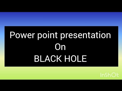 Power point presentation