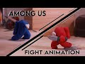 AMONG US FIGHT ANIMATION, (30+ Hours Stop Motion)