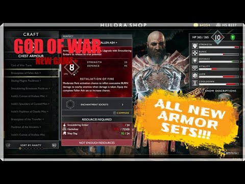 GOD OF WAR NEW GAME + ALL NEW ARMOR SETS! | Worth going through it again!