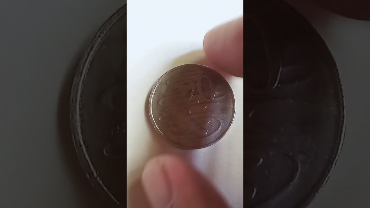 Elizabeth 11 Australia 1981 20 Cents coin.