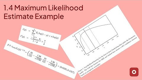 1.4 Maximum Likelihood Example (The Logic of Likelihood ep.6)