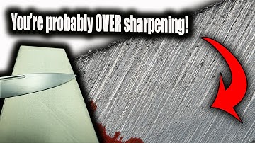 Are You OVER Sharpening Your Knives?